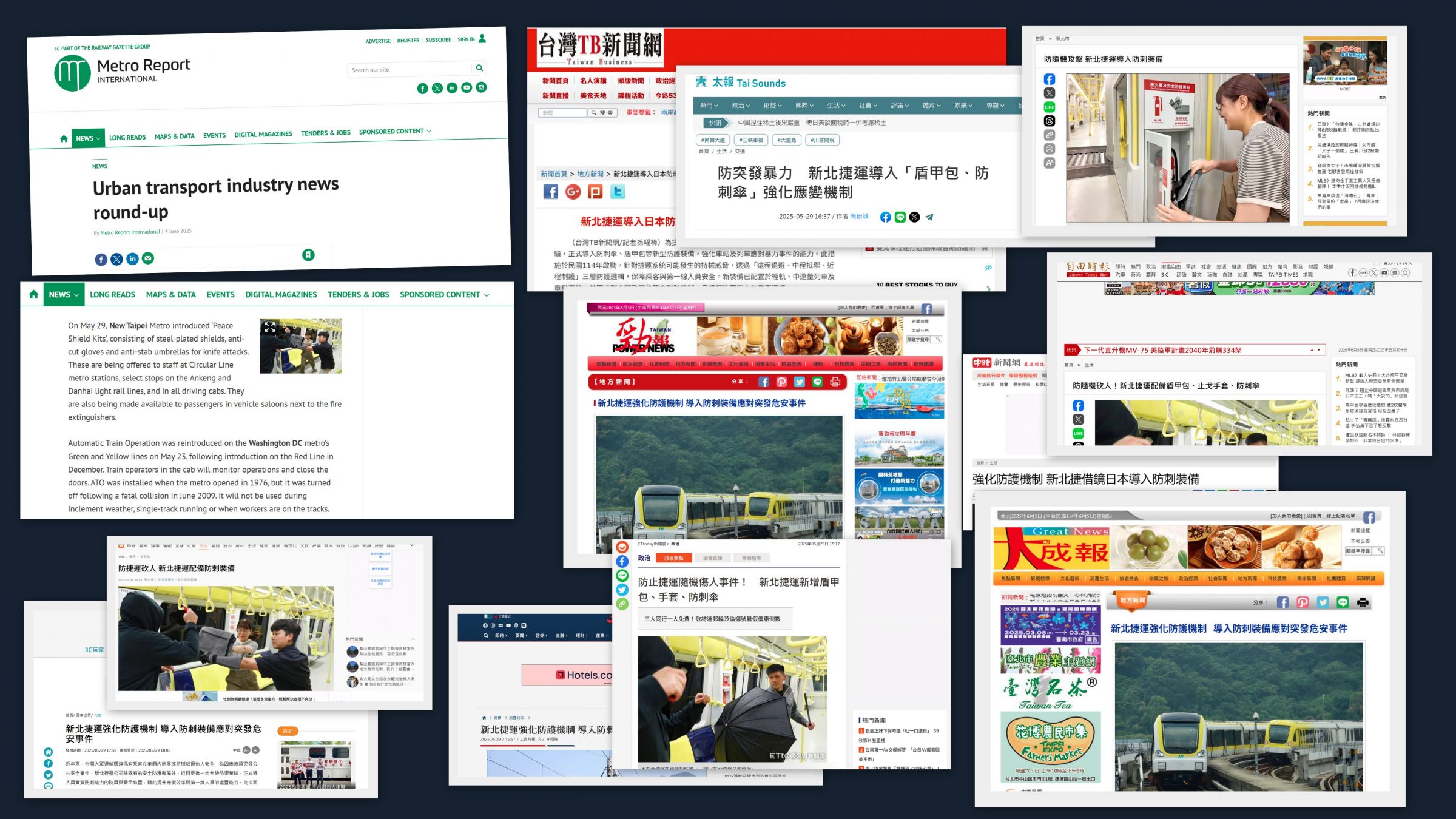 Combating Random Attacks: New Taipei Metro Implements Nam Liong Global’s Protective Gear to Enhance Emergency Response Capabilities